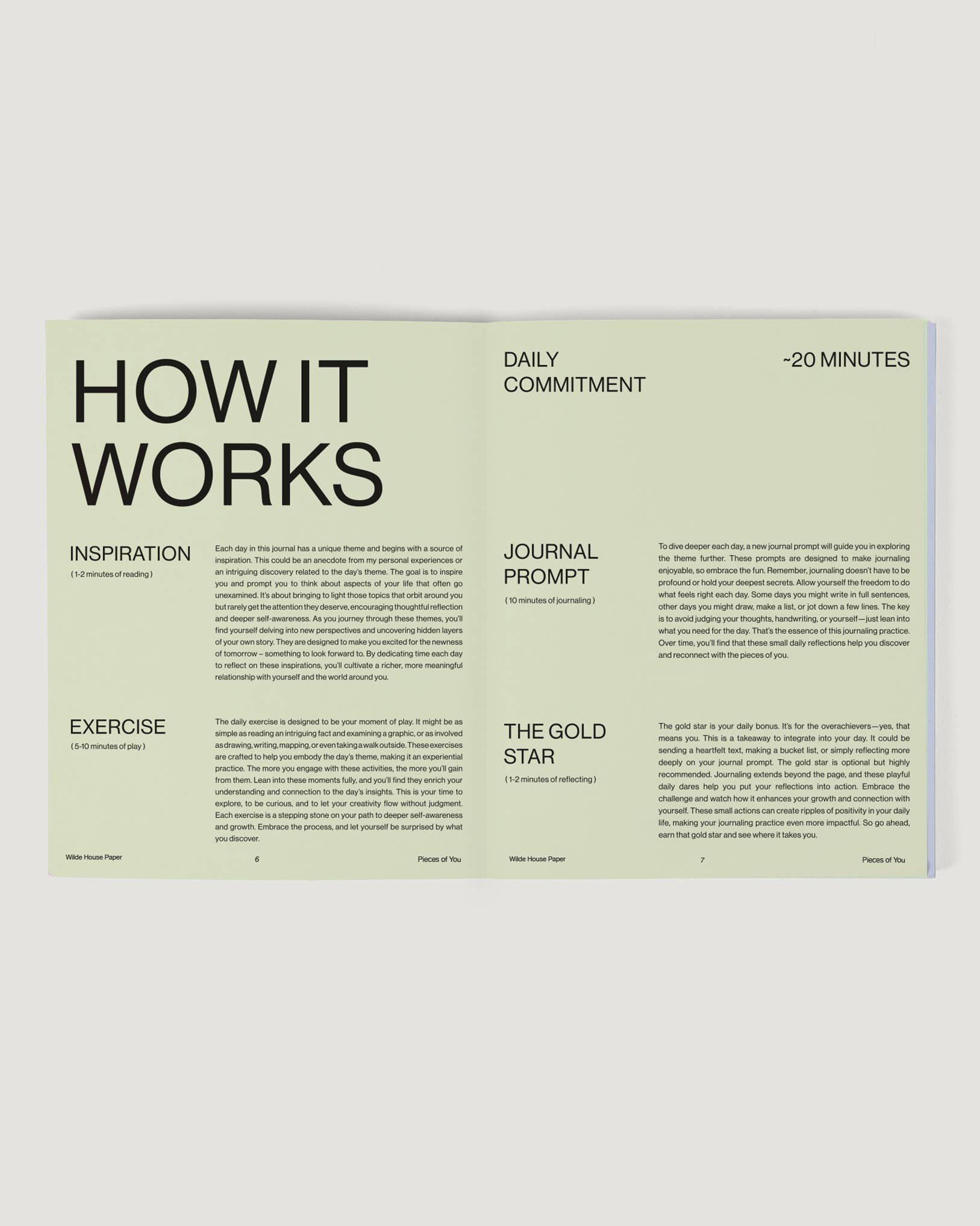 Pieces of You Journal