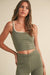 Two Tone Layered Cami Top