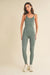 Sage Seamless Strappy Back Essential Jumpsuit