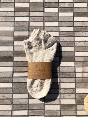 Slub Cotton Boat Socks