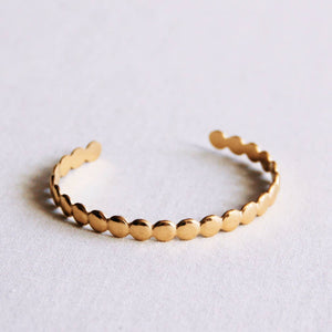 Bangle dots - gold