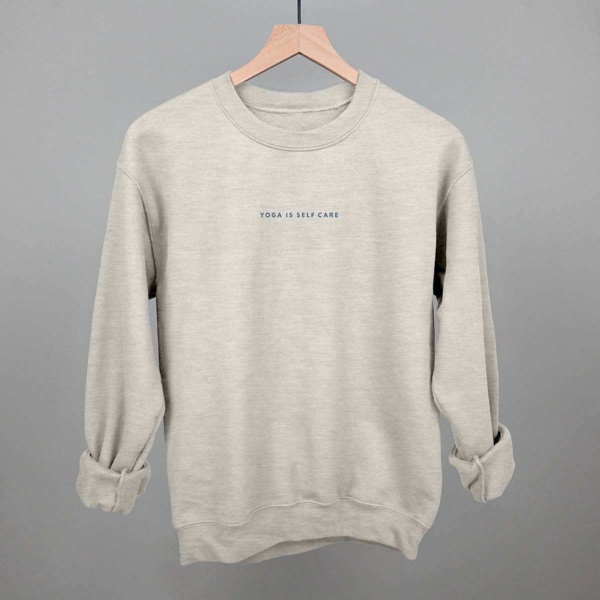 Yoga Is Self Care Crew neck