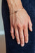 Minimalist Evil Eye Open Cuff Bracelet Bangle