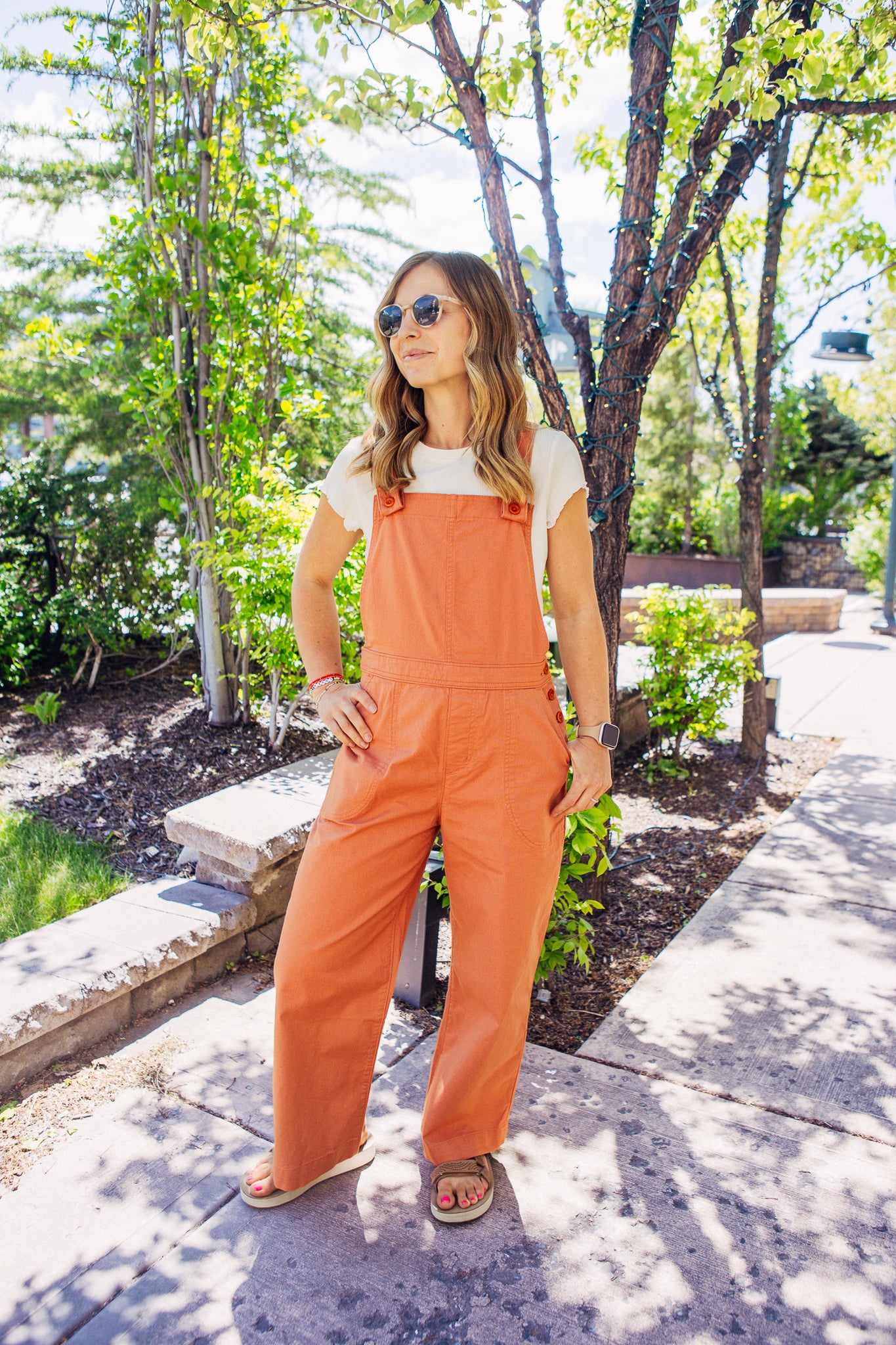 Stand Up Cropped Overalls