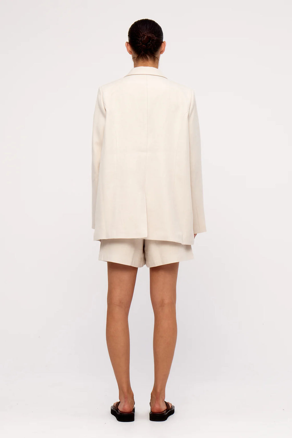 ZULU & ZEPHYR R HUSK RELAXED TAILORED TWILL BLAZER