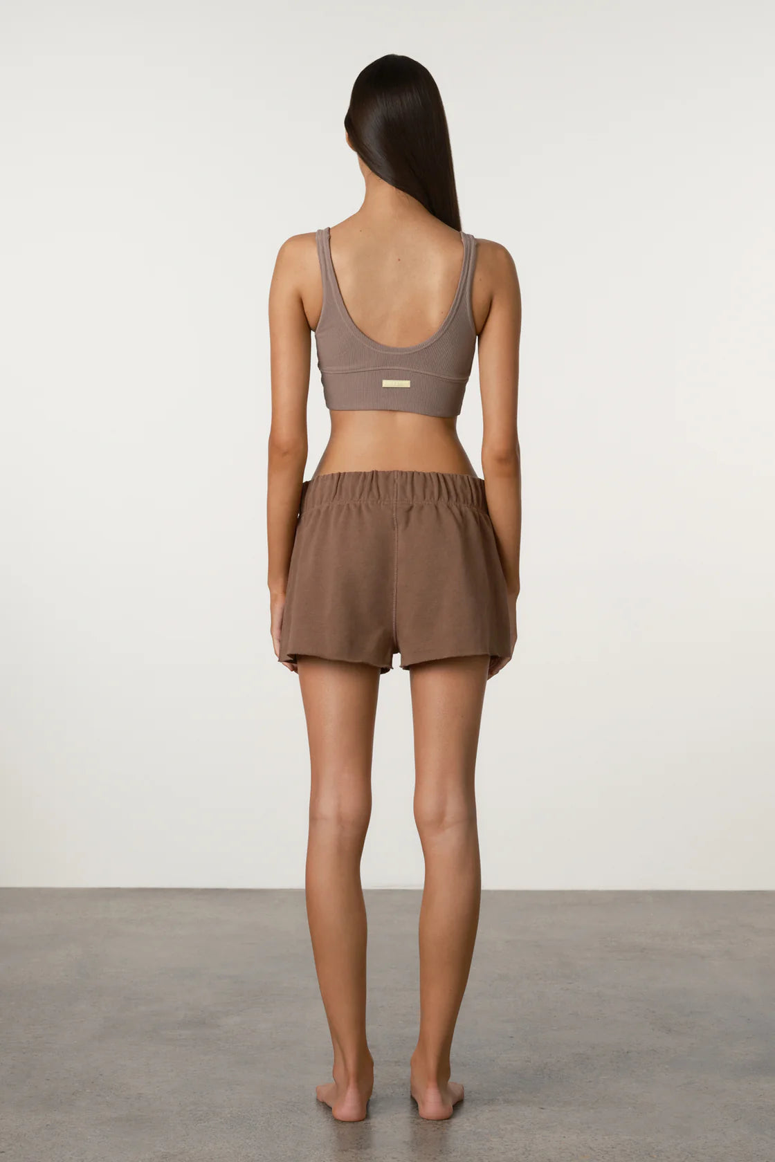 ZULU & ZEPHYR SPORT MICRO SHORT - CAROB