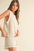 Striped Crochet Tank and Shorts Set