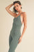 Sage Seamless Strappy Back Essential Jumpsuit