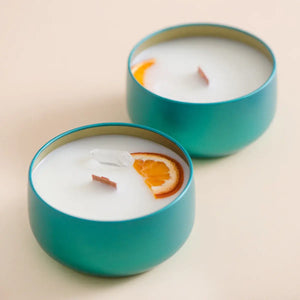 Citrus & Quartz Coconut Wax Candle