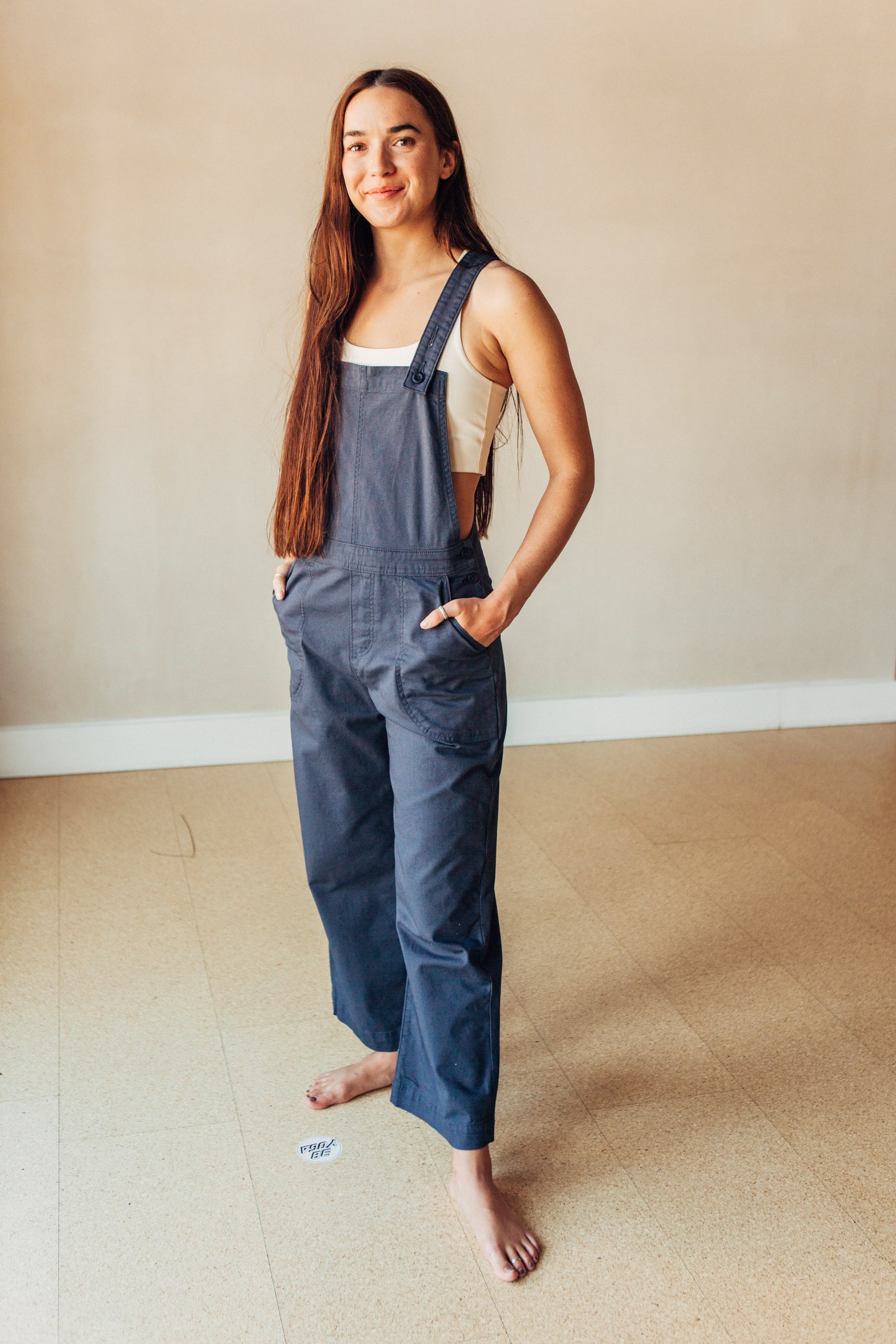 Stand Up Cropped Overalls