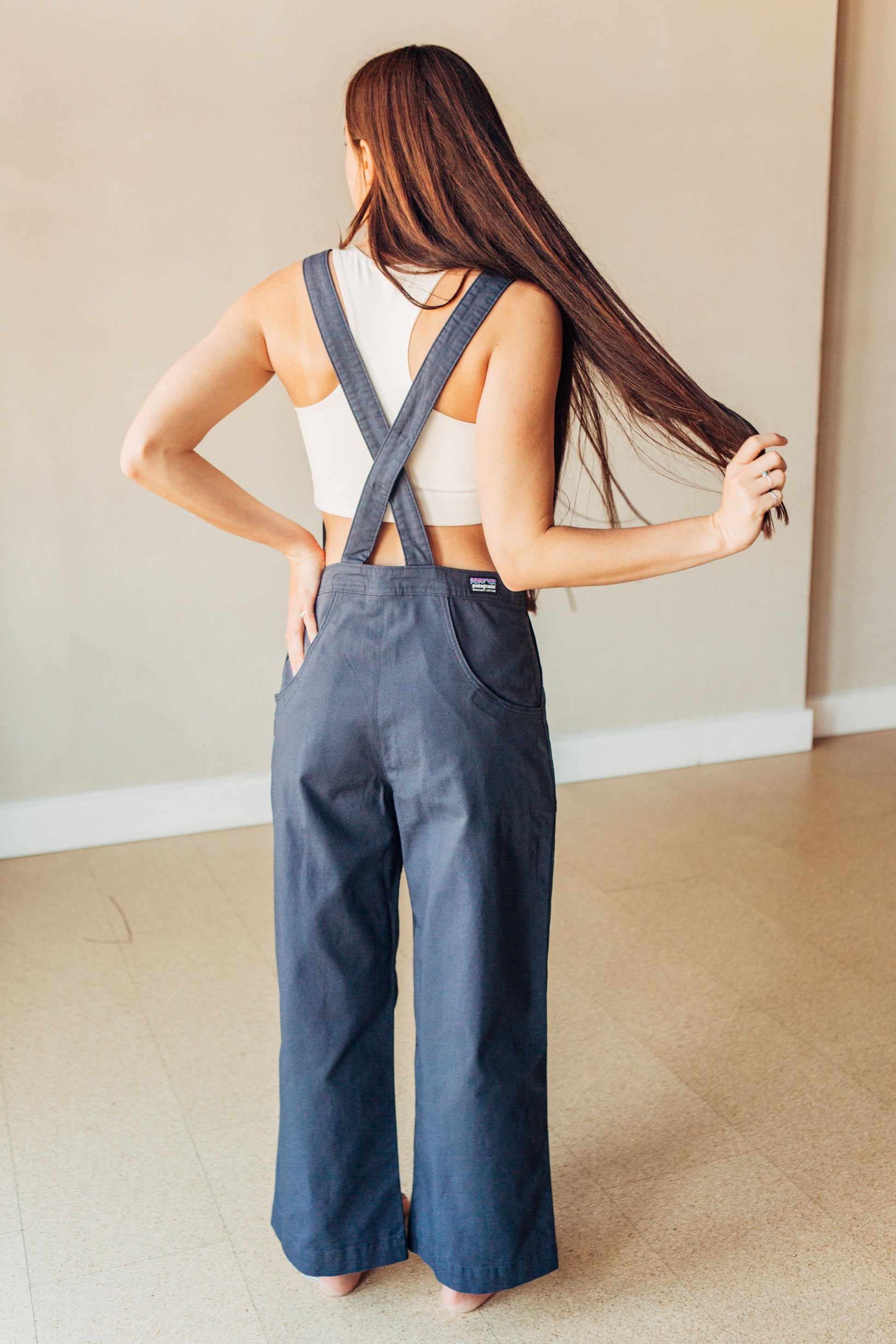 Stand Up Cropped Overalls