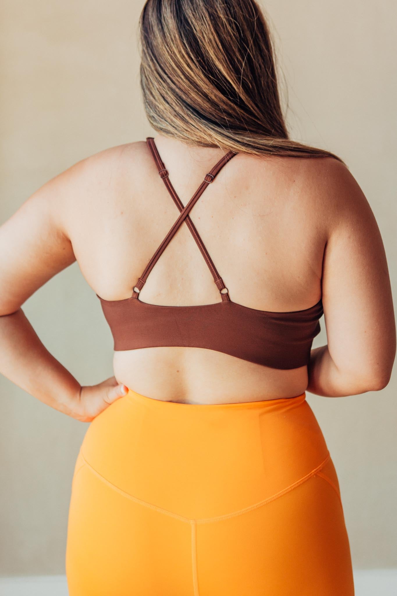 Topanga Halter Bra - Earth