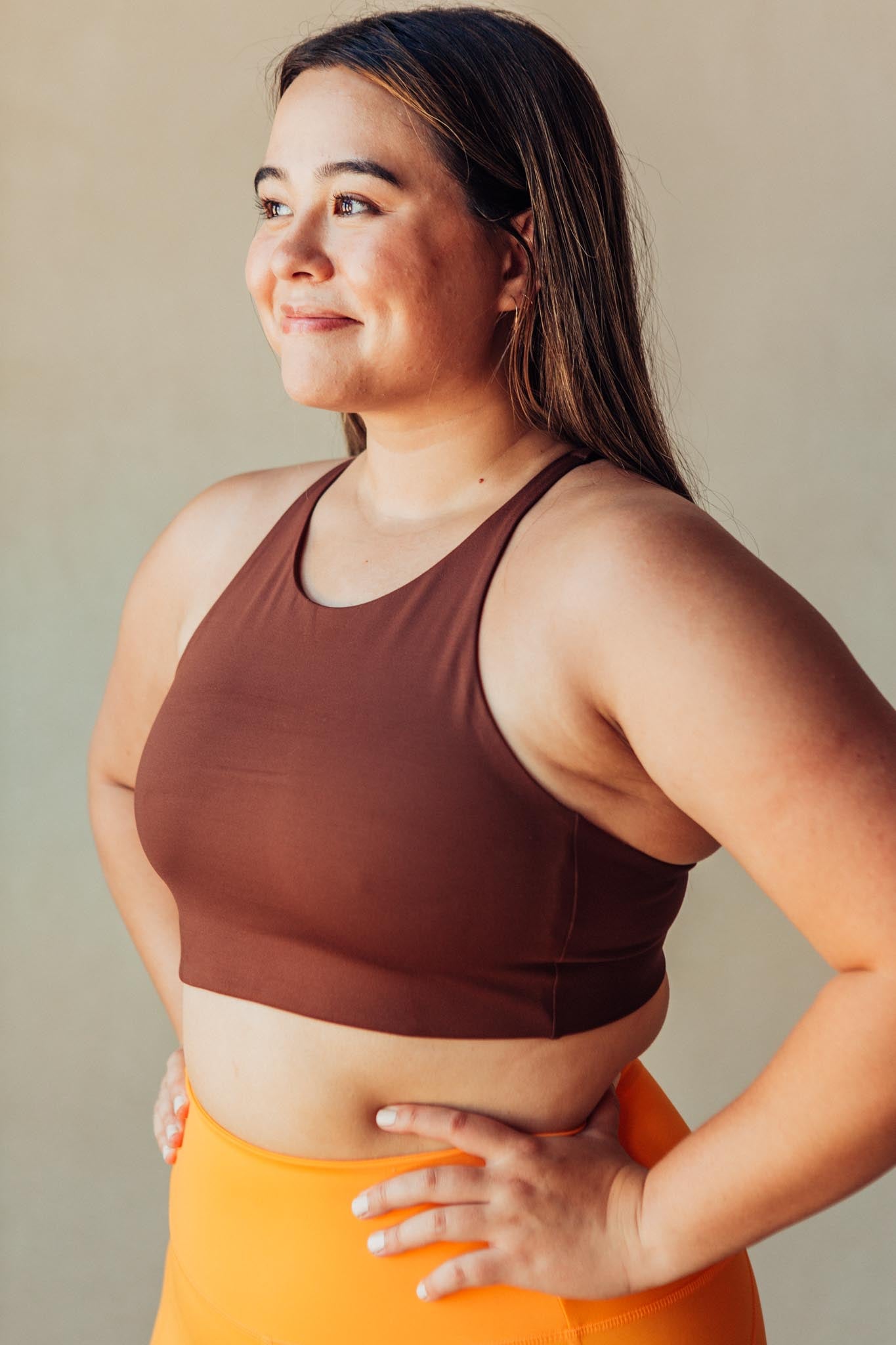 Topanga Halter Bra - Earth