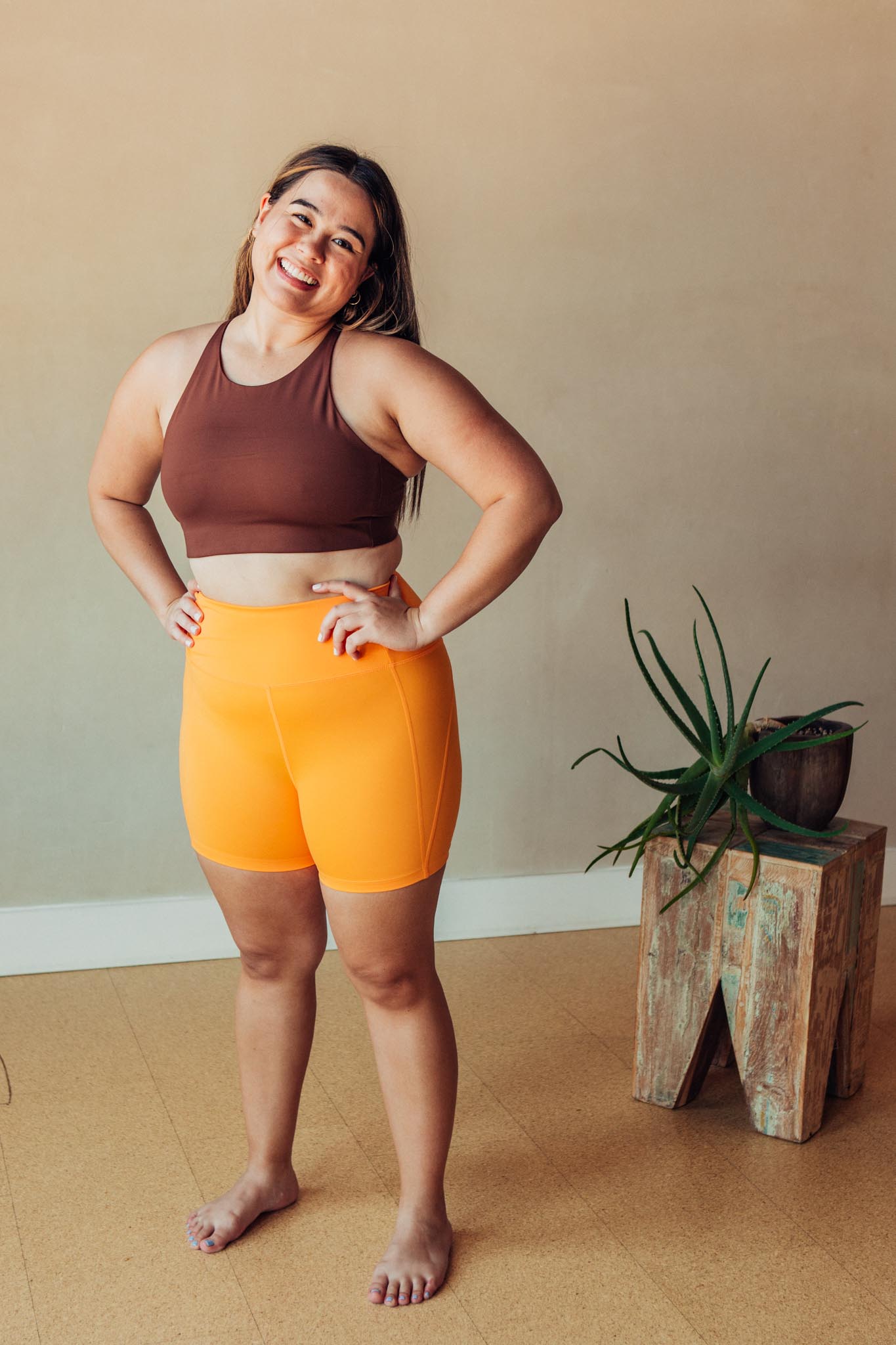 Topanga Halter Bra - Earth