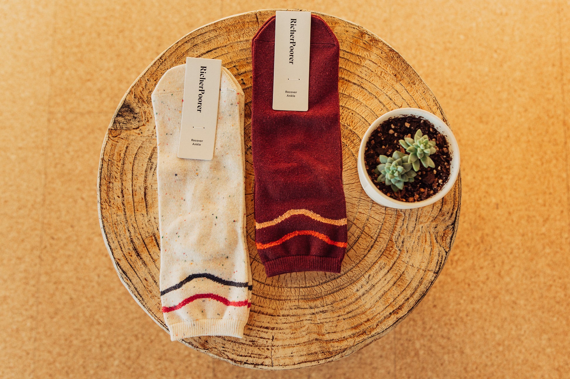 Waved and Confused Socks