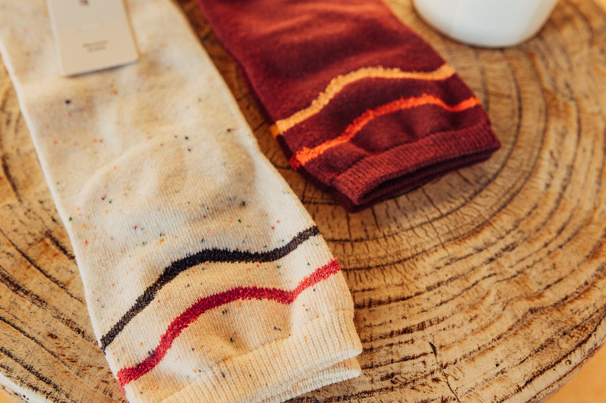 Waved and Confused Socks