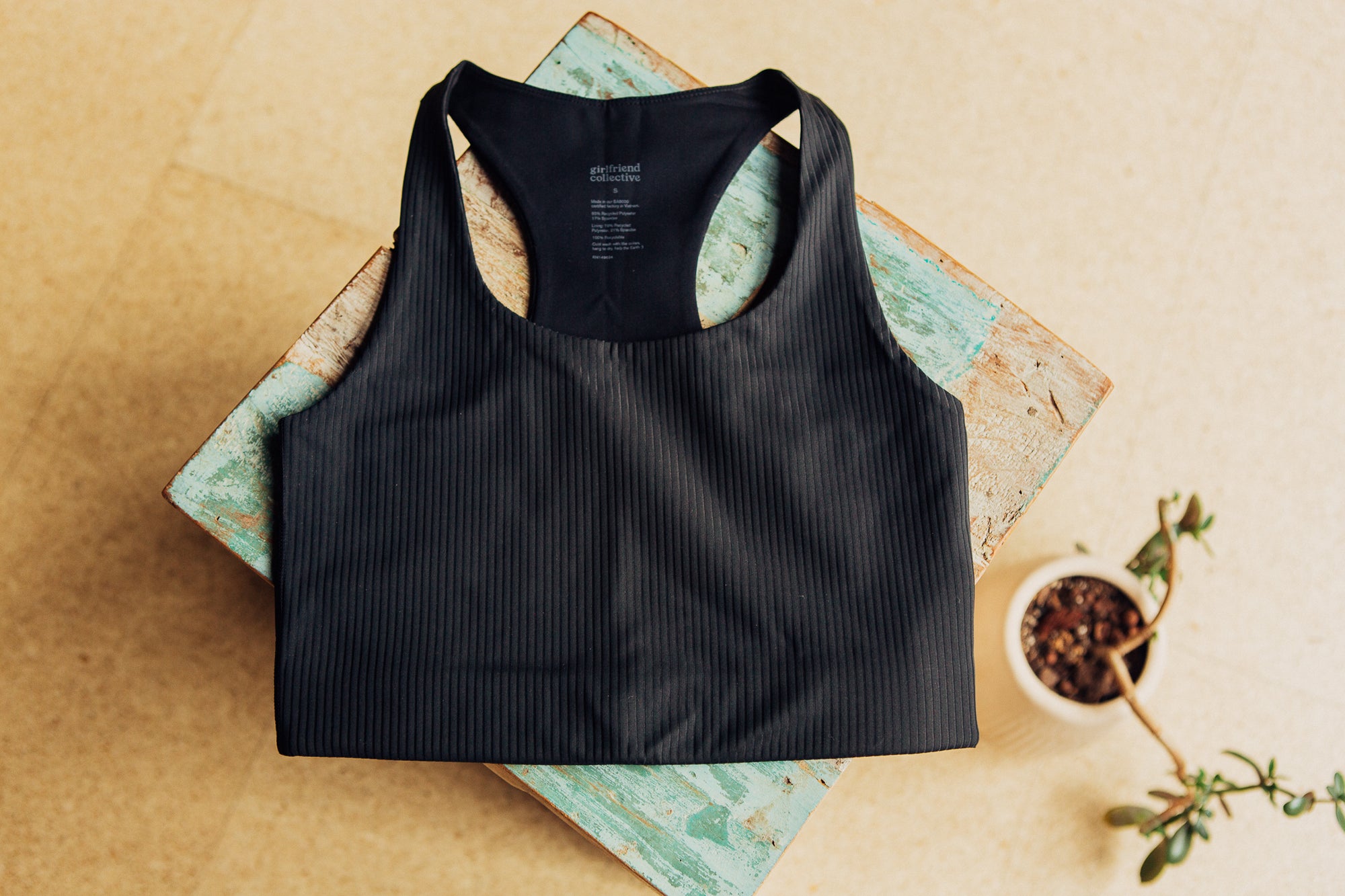 Rib Paloma Racerback Bra