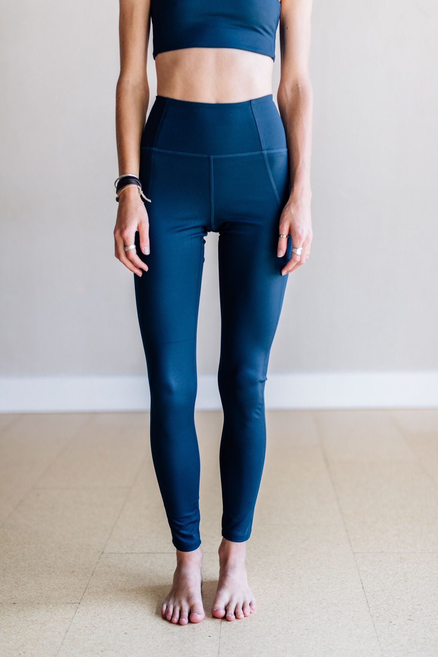High Rise Compressive -Midnight
